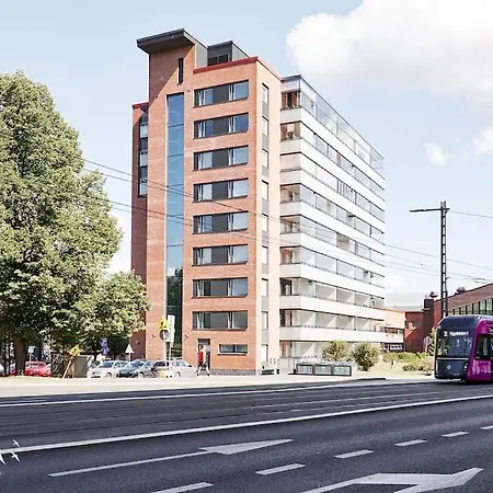 Tasokas Kaupungin Keskustassa. Tampere